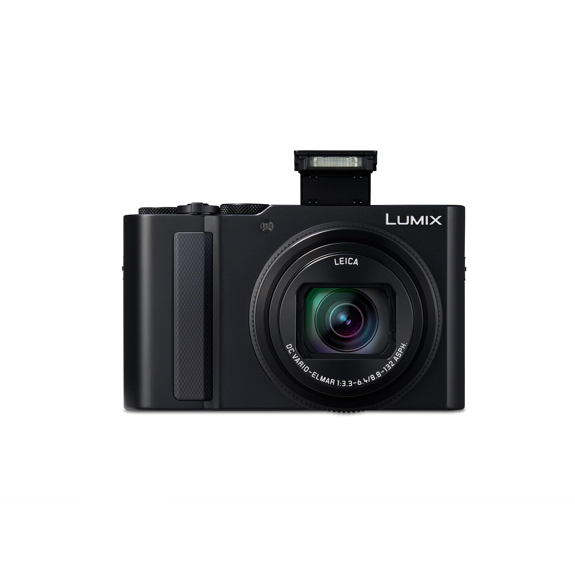 Panasonic LUMIX DC-TZ300E 20,1MP Fotocamera Zoom da Viaggio, Obiettivo LEICA 15x, Sensore BSI 1,0 Pollice, Video e Foto 4K, Stabilizzazione 5 Assi, USB Type-C, Nero
