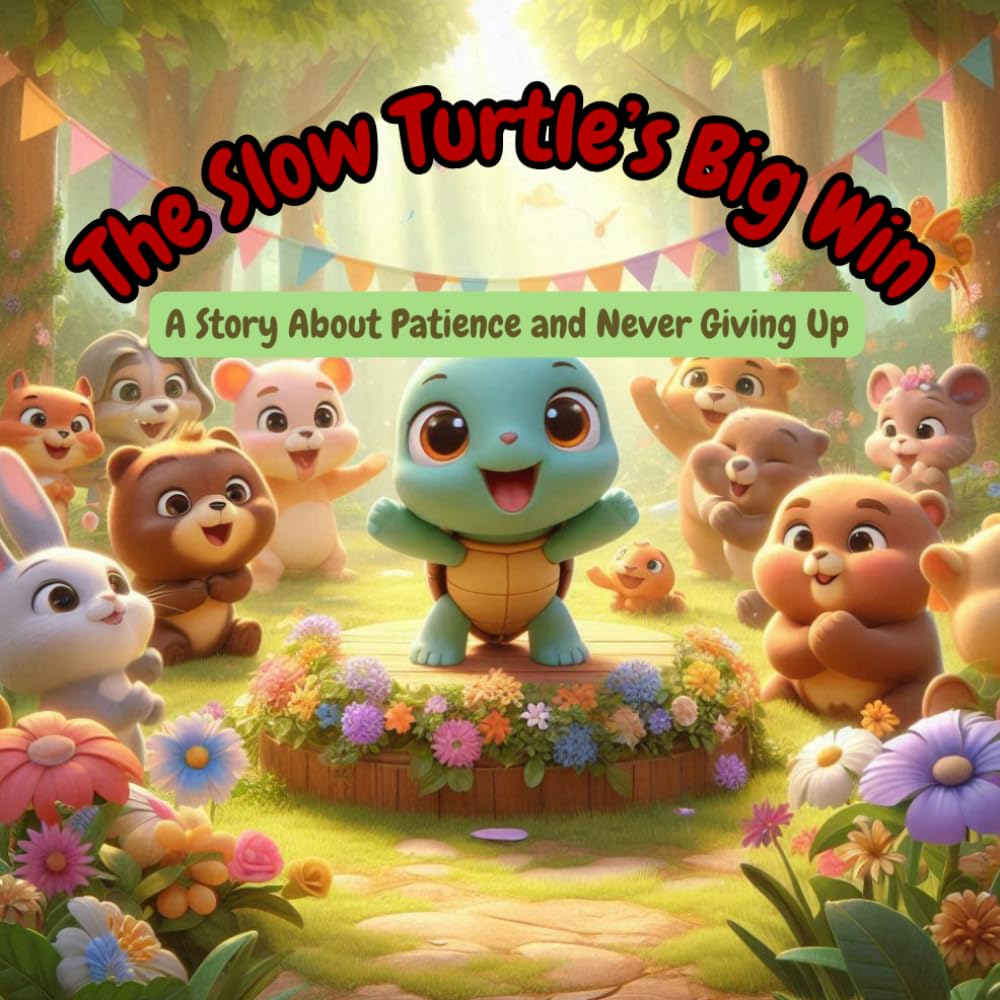 The Slow Turtle’s Big Win: A Story About Patience and Never Giving Up
