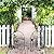 Stonehomy 84in High Metal Garden Arbor with Gate, Heavy Duty Wide Garden Arch, Metal Arch Trellis with Gate for Climbing Plant, Wedding, Outdoor Patio Décor, Black(84"x52.4"x19")