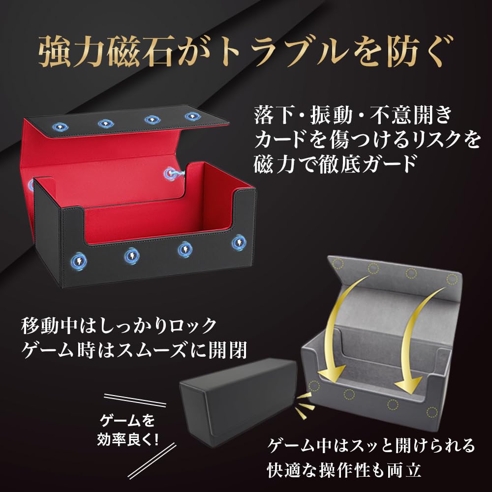 Amazon.co.jp: 【圧倒的保護力】 デッキケース トレカケース