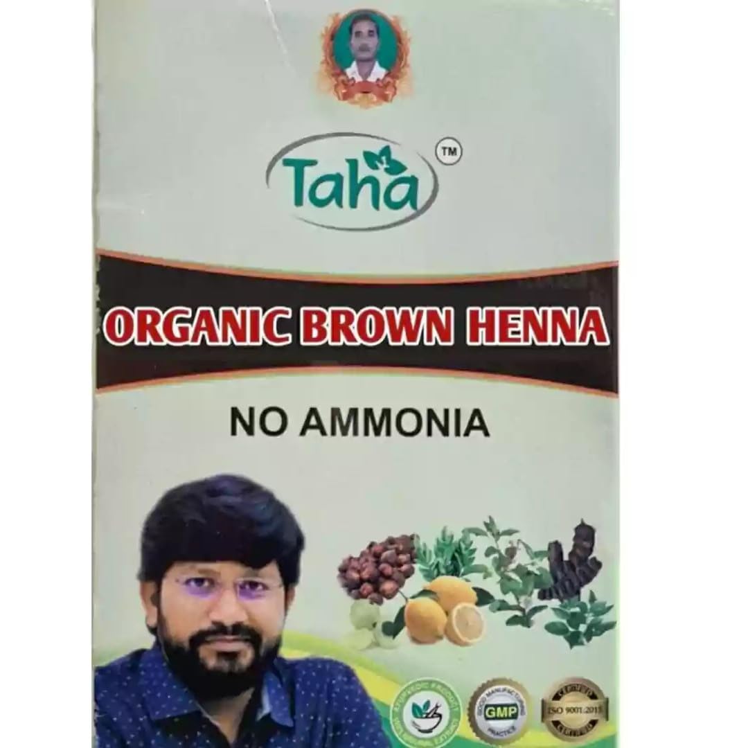 Taha Natural Brown Henna 5pcs combo
