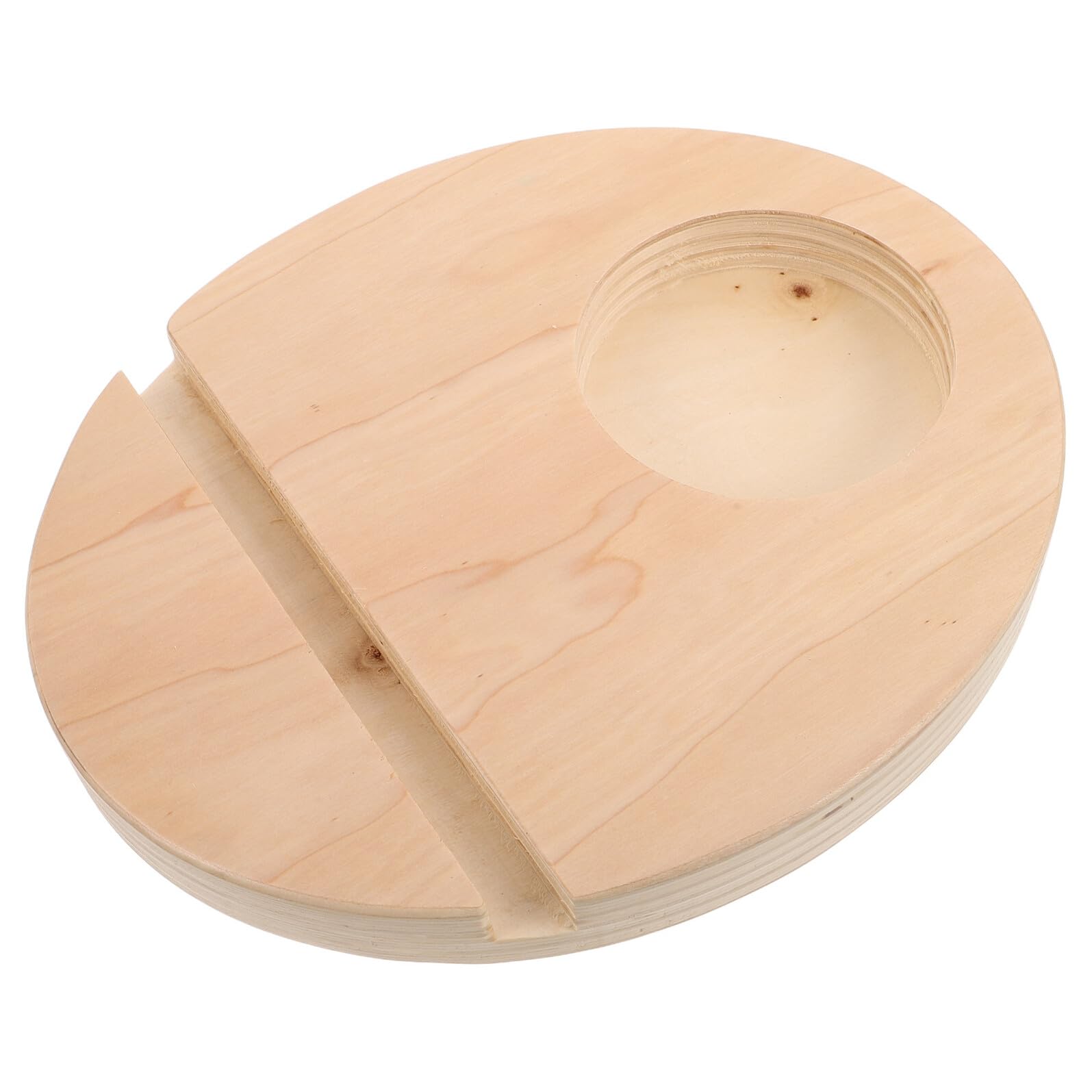 Support en bois stable pour base de planche oscillante multifonction portable - 8