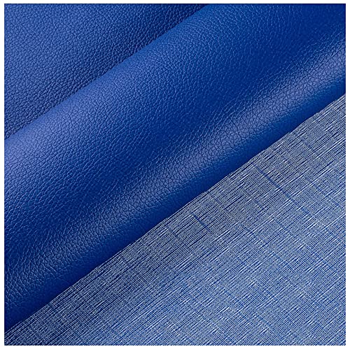 HHOZsafety Tela, suave tejido sintético de PU, piel sintética para tapicería, sofá, silla, bolso, cartera, decoración de festival, reparación, 138 x 100 c
