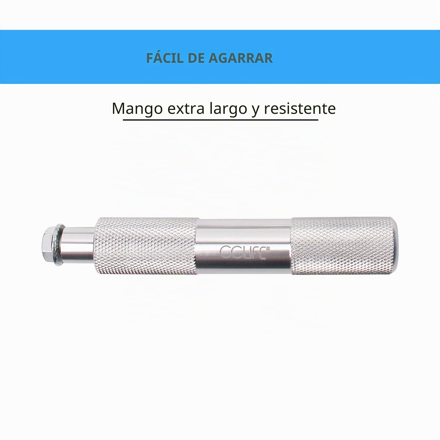 CCLIFE Set de 10 Piezas Punzones de Aluminio para Prensa de Taller, Herramientas para Rodamientos, Casquillos y Sellos de Aceite