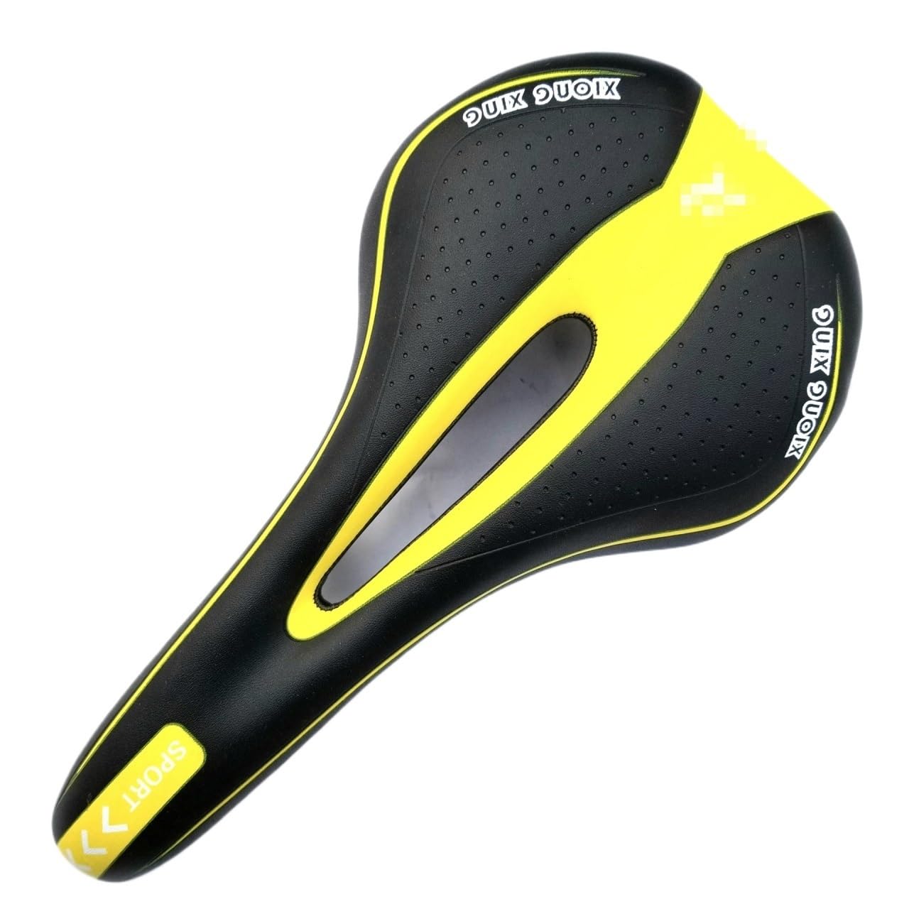 JIASHUNHE Bike Seat Bicycle Saddle MTB Mountain Road Bike Seat Comfortable Soft Cycling Cushion Exercise For Men And Women(Yellow)