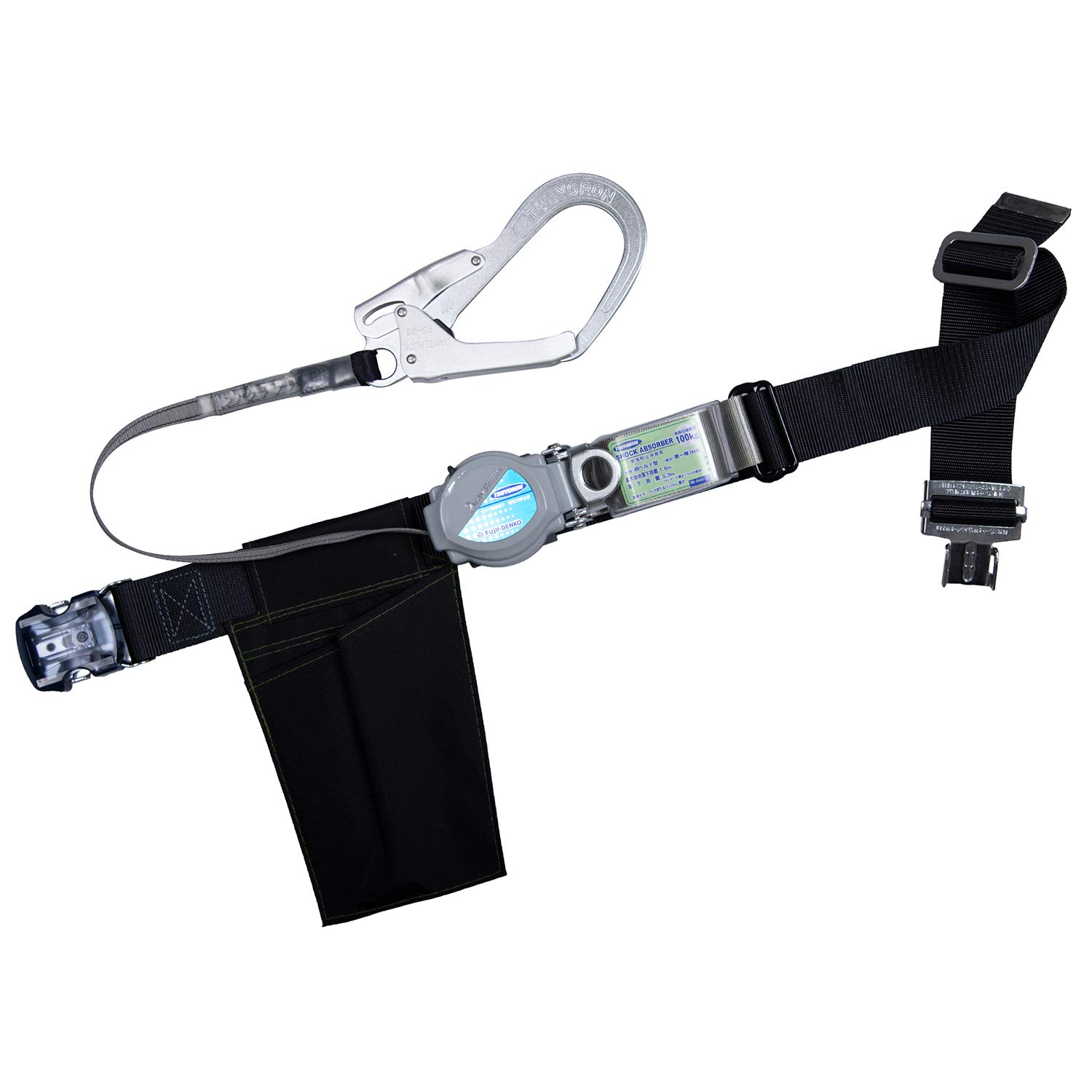 DH PROTECTION] 新規格 EX AIR 軽量 巻取ランヤード 1種 胴ベルト 兼用