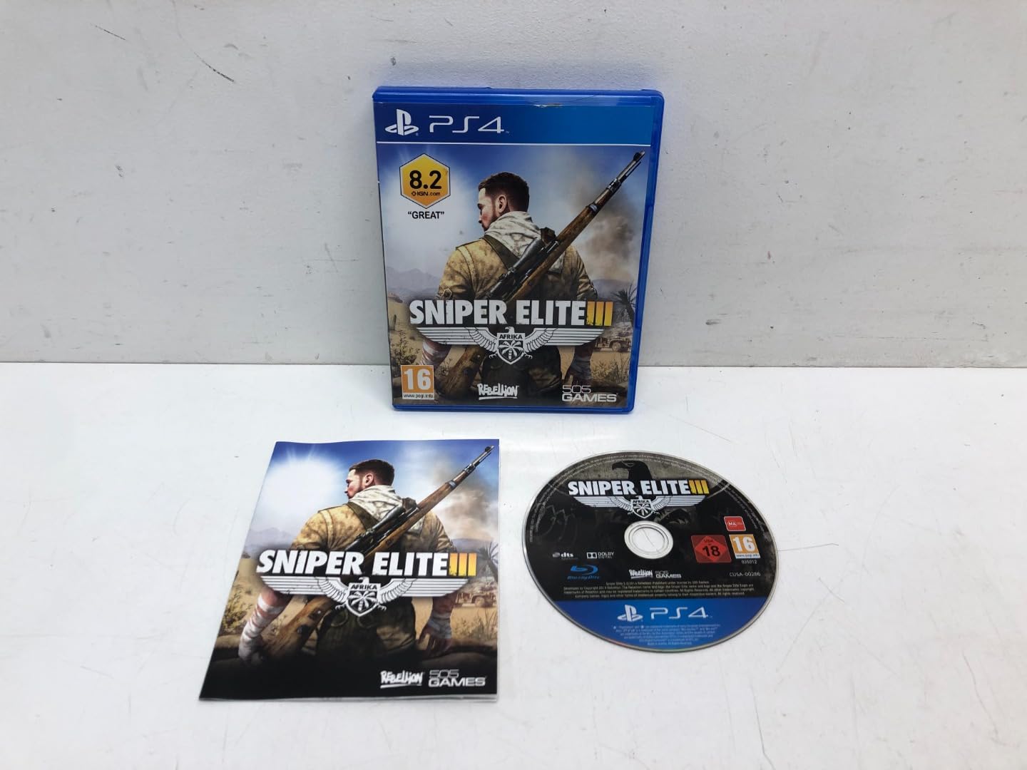 Amazon.com: Sniper Elite III (3) Sony Playstation 4 PS4 Game UK 
