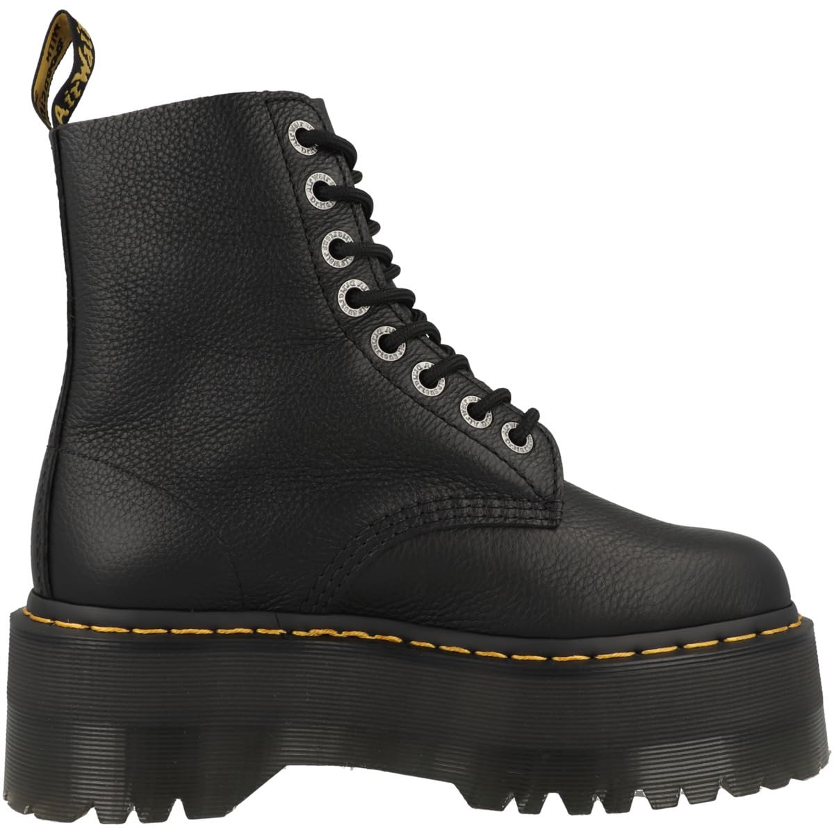DR. MARTENS 1460 Pascal Max 8 Eye Boot, Anfibi Donna, Black, 40 EU