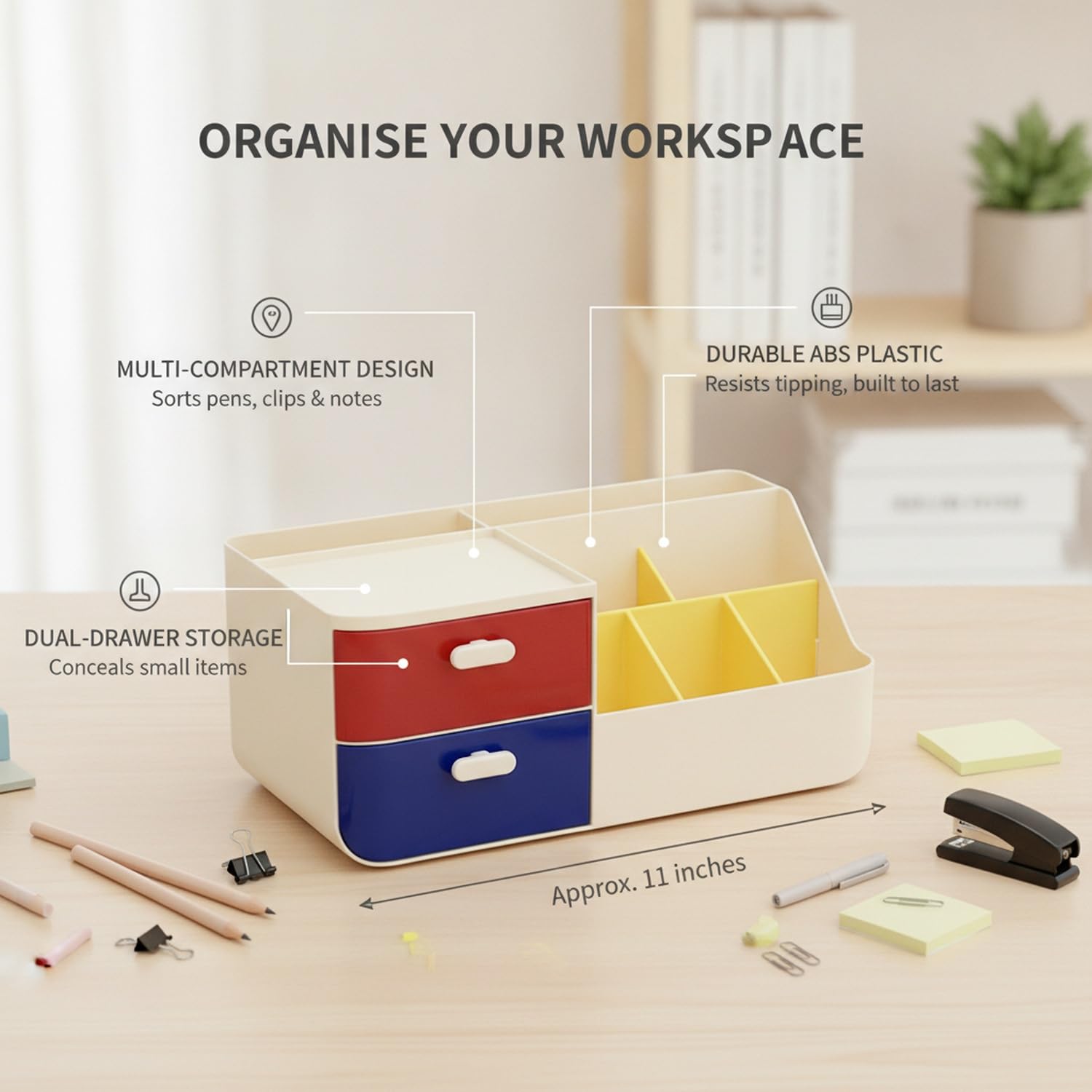 Organizador de Escritorio, 1 PC