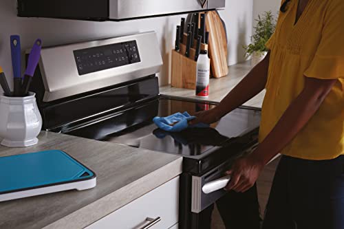 Frigidaire ReadyClean™ Kitchen Cleaner Bundle: 1 SS Cleaner + 1 Oven & Microwave Cleaner + 1 Glass & Ceramic top cleaner + 2 micro cloths + 10 scrb pads - image 5