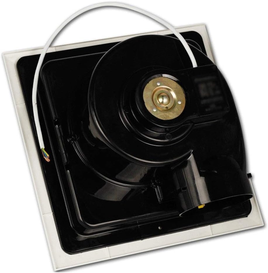 Ventilation Exhaust Fan, Strong Exhaust Extractor Fan Wall Mount Ceiling Exhaust Fan Built-in Household Ventilation Fans Without Plug