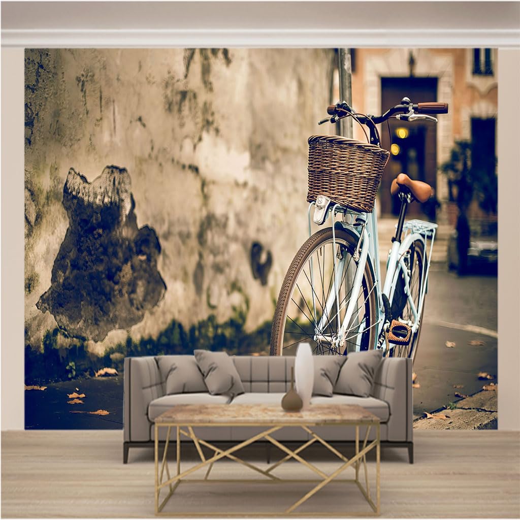 Tapisserie photo XXL moderne 350x256cm en toison robuste pour un effet 3D salon saisissant