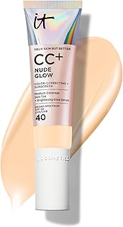 IT Cosmetics CC+ Nude Glow - Base de maquilla...