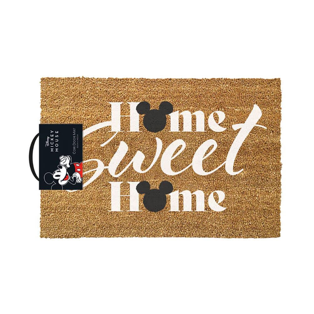Pyramid International Mickey Mouse 'Home Sweet Home' Doormat - 40cm x 60cm - One Size