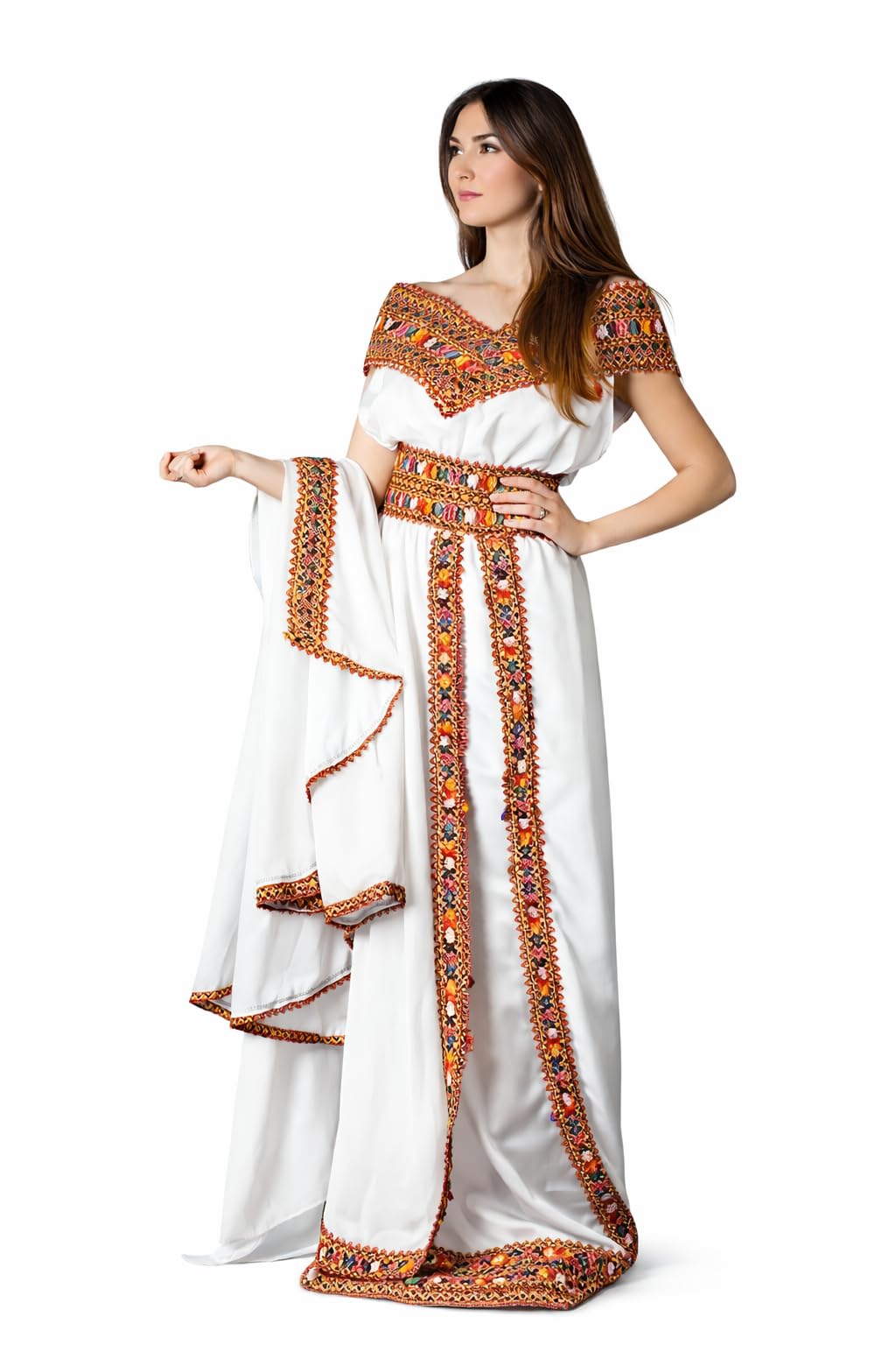 Robe traditionnelle algérienne Kabyle haut de gamme