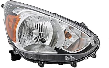 For Mitsubishi Mirage Headlight Lamp 2014 2015 2016 2017 2018 2019 2020 Halogen Passenger Right Side