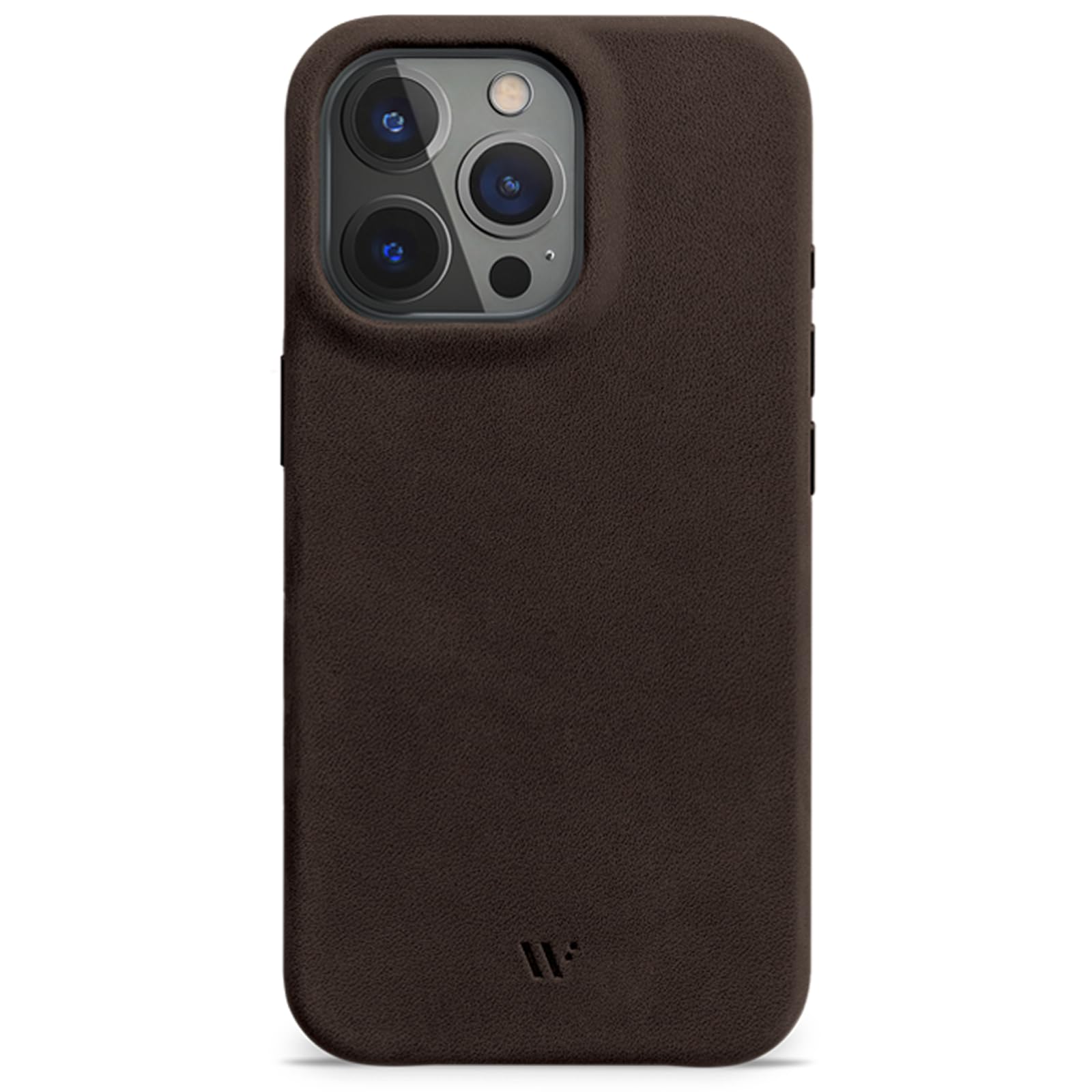 WIIUKA Funda para iPhone 15 Pro, Piel de Alemania Extrafina, Premium para Teléfono Móvil, Qi, Marrón Vintage