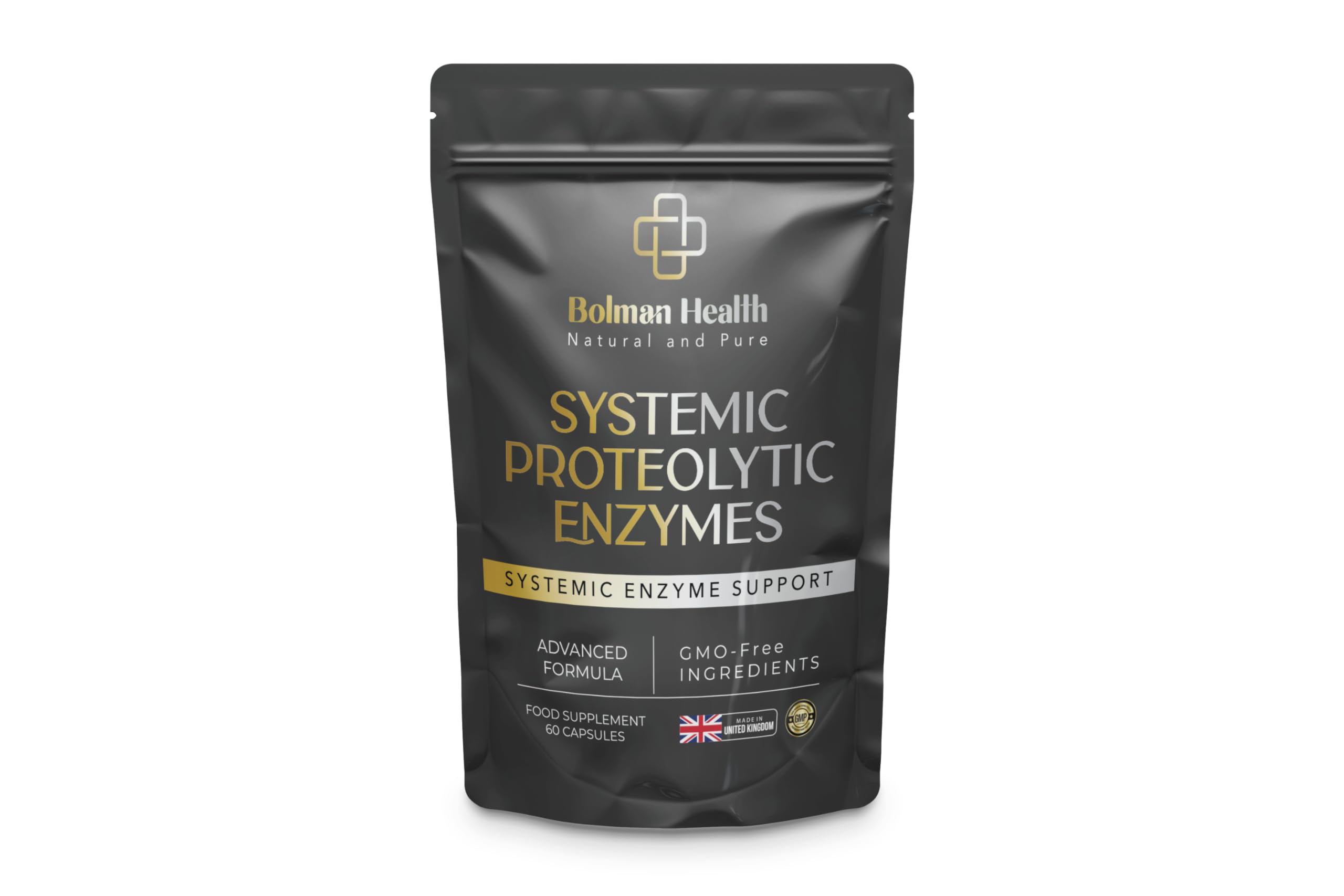 Sponsored Ad – Systemic Proteolytic Enzymes | Advanced Enzyme Complex | Supports Inflammation Response, Repair & Recovery | Digestive & Immune Health | 60 Vegan Capsules | GMO-Free | Made in UK
