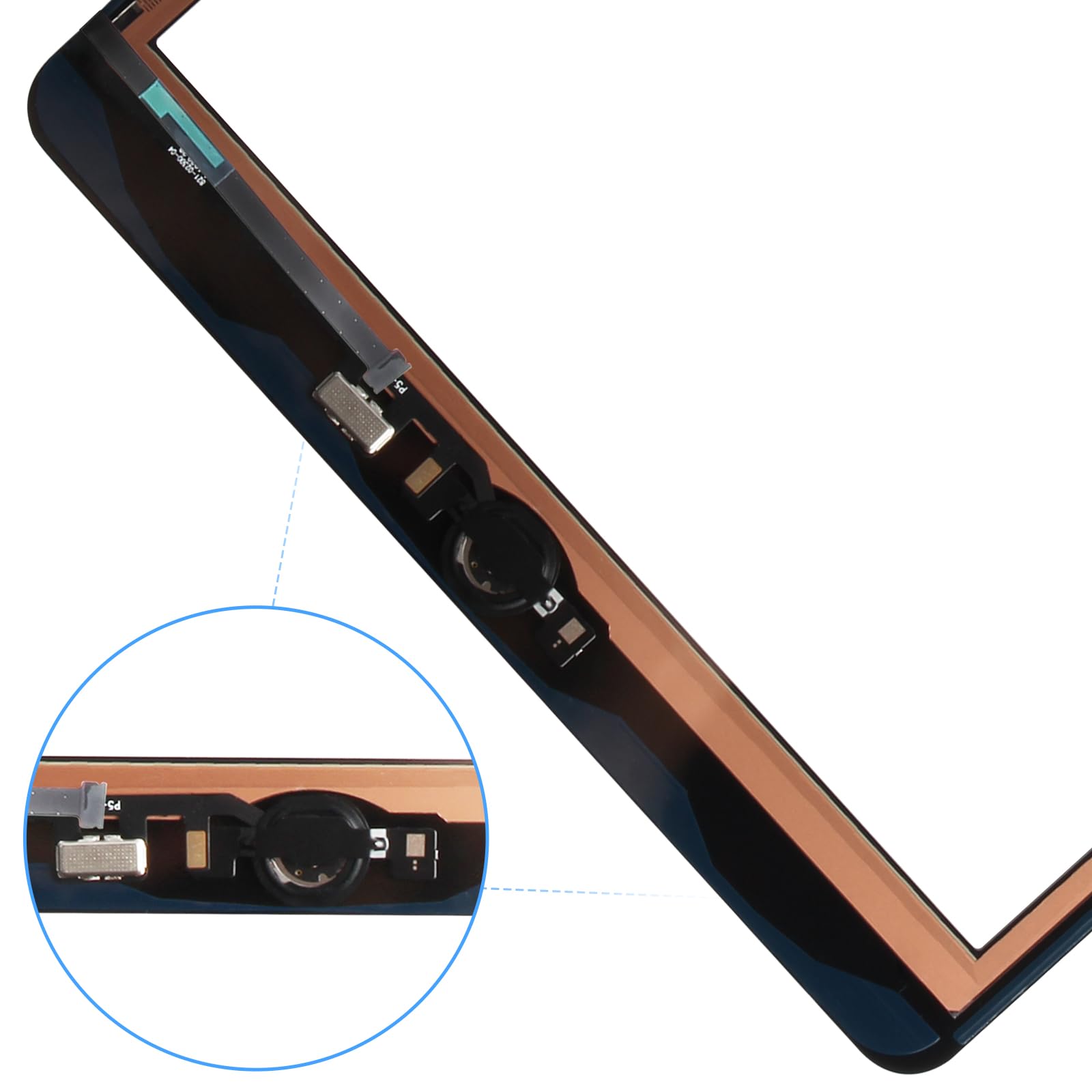 Reparo Écran Tactile iPad 7th 8th Gén 10.2" Noir avec Bouton