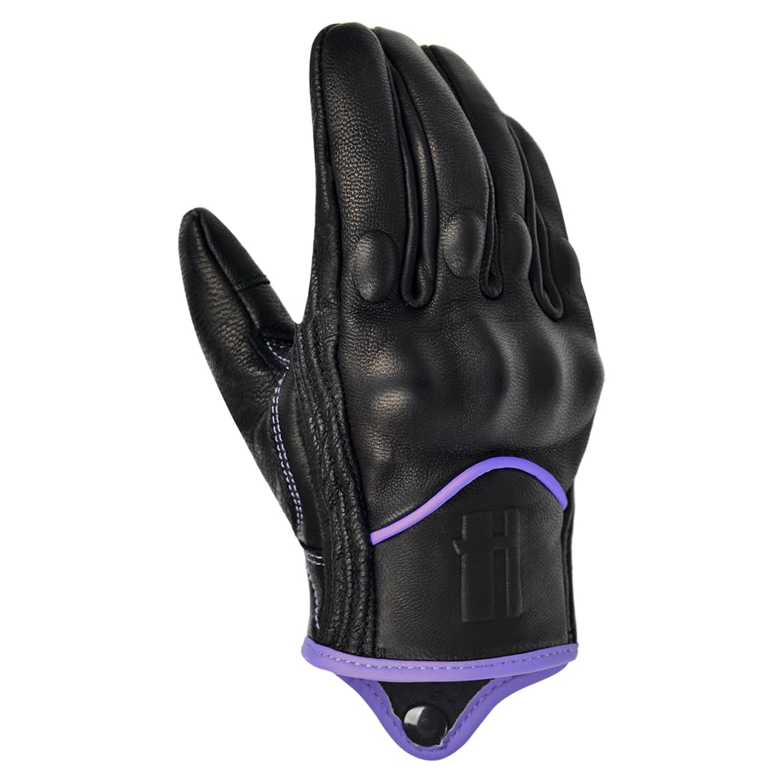 Harssidanzar Gants de moto en cuir pour femme,gants de moto pour femme Gants d'équitation Gant de conduite pour femme GL016