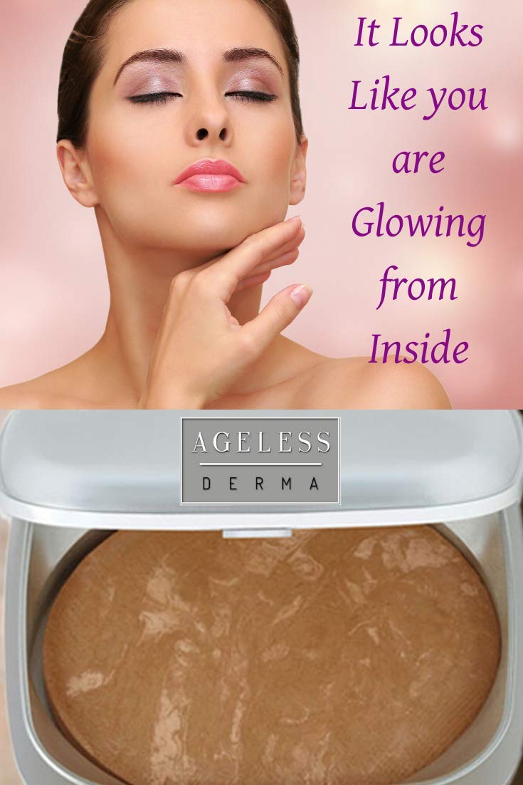 Baked Mineral Makeup Healthy Blush with Botanical Extracts (Guava Swirl) Made in USA. Highlighter Makeup - Image 5