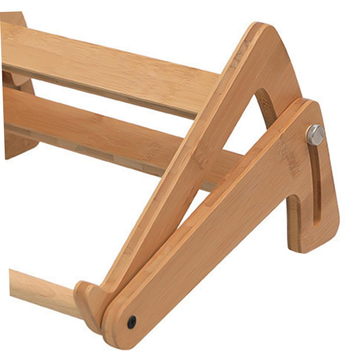 Holibanna Supporto Portatile in Legno per Laptop Regolabile e Pieghevole Supporto Ergonomico per Computer 13-156 Pollici Accessorio Multifunzionale per Notebook Tablet e Smartphone per