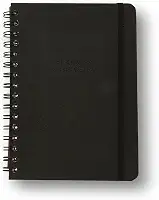 Planner Wire-O Clássica Financeiro A5 Preto, Cicero