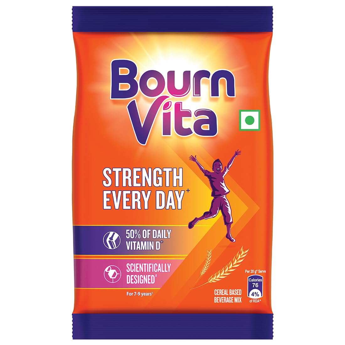 Cadbury Bournvita Chocolate Nutrition Drink, 75 g