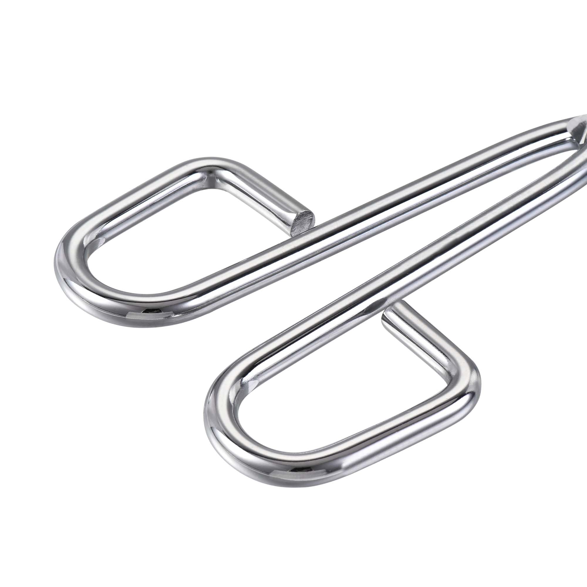 sourcing map Pinces à Bécher Laboratoire 3 Broches Acier Inoxydable 11.81-pouce Ouvre Jusqu'à 215mm Bleu Profond