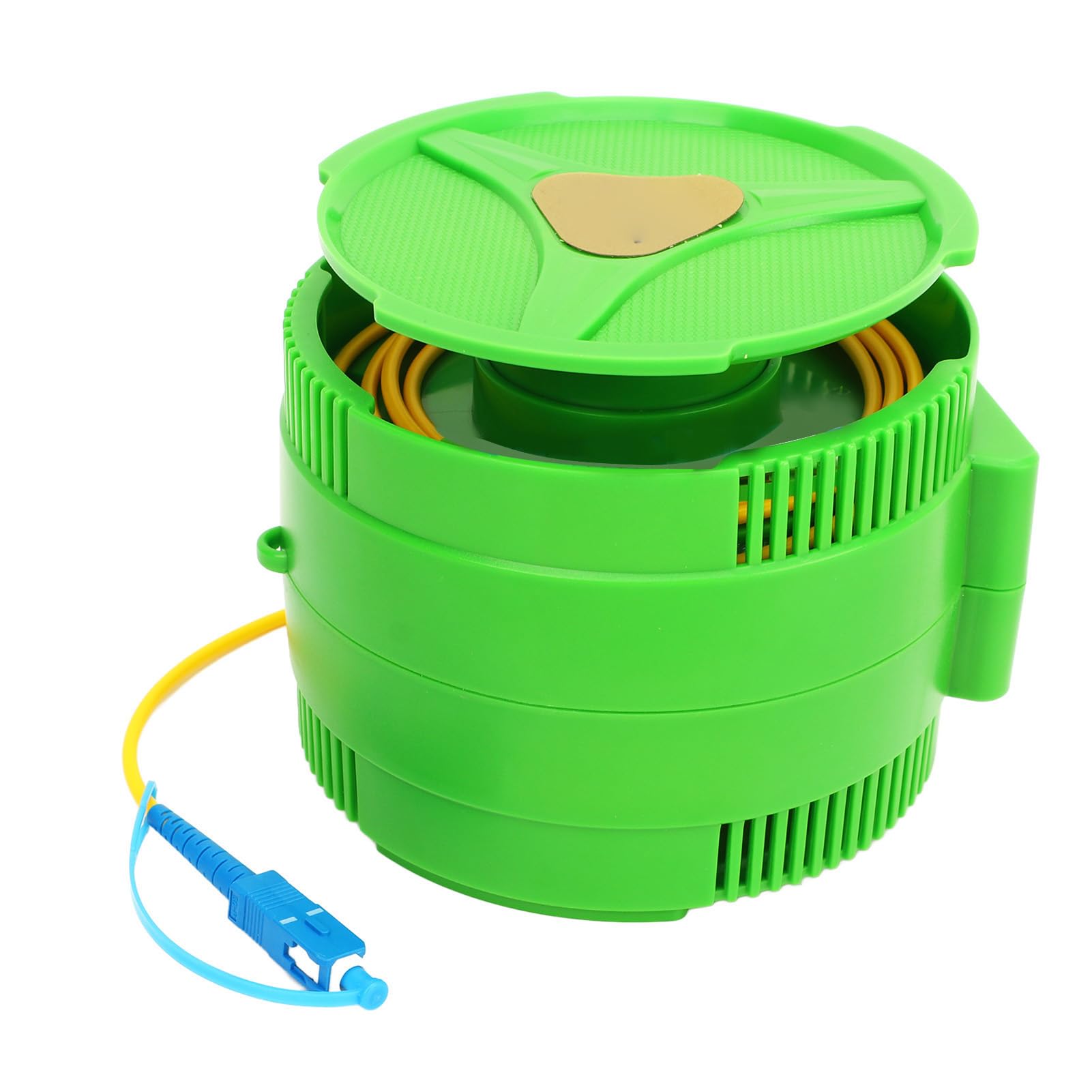 OTDR-Startkabelbox, Tragbares OTDR-Glasfaser-Startkabel, für SCUPC-, LCAPC-, SC-, TC-, ST-, LC- und E2000-Stecker (1000M)
