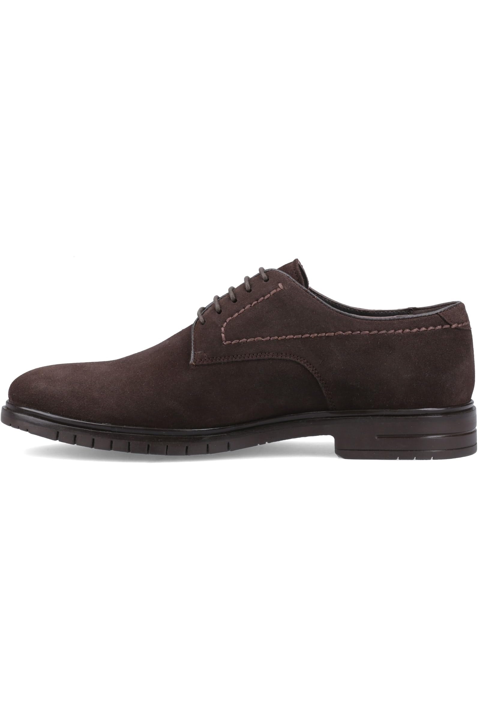 Hush Puppies Male Sterling Suede Lace, Chocolate, 7