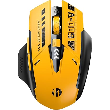 Inphic Bluetooth Mouse: Tri-Mode Connectivity for Seamless Wireless Control