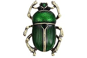 Vintage Pin: Enamel Insect Brooch Accessory