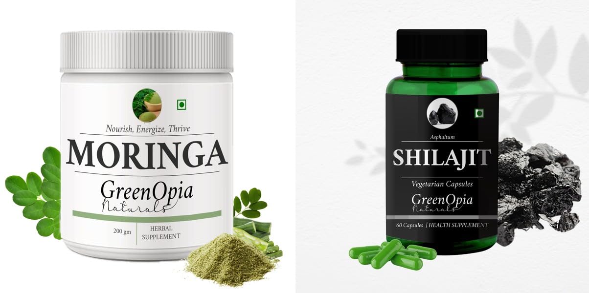 Moringa Oleifera Powder Shilajit Wellness Daily Vitality 60 CAPSULES-image-21