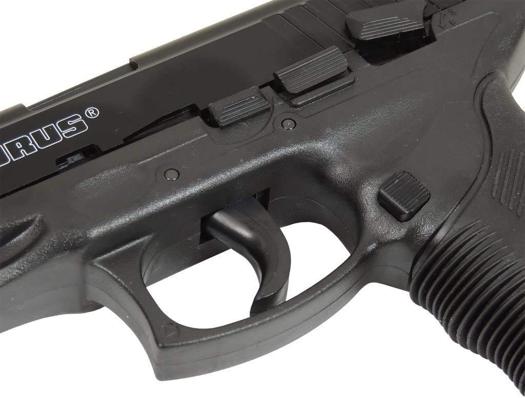Cybergun Pistola Softair Taurus PT24/7 - Caricamento Manuale - Abs - Semiautomatica - Bax Regolabile - Caricatore 25 Pallini - Colore Nero - Replica Giocattolo