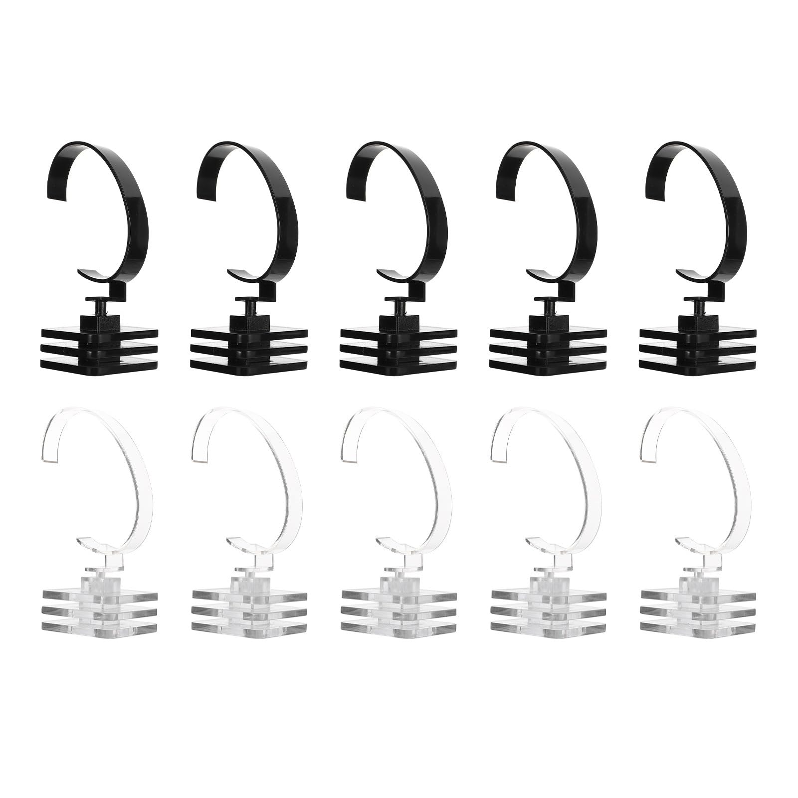 Présentoir stable pour montre et bracelet Toyvian, socle robuste et ergonomique x10