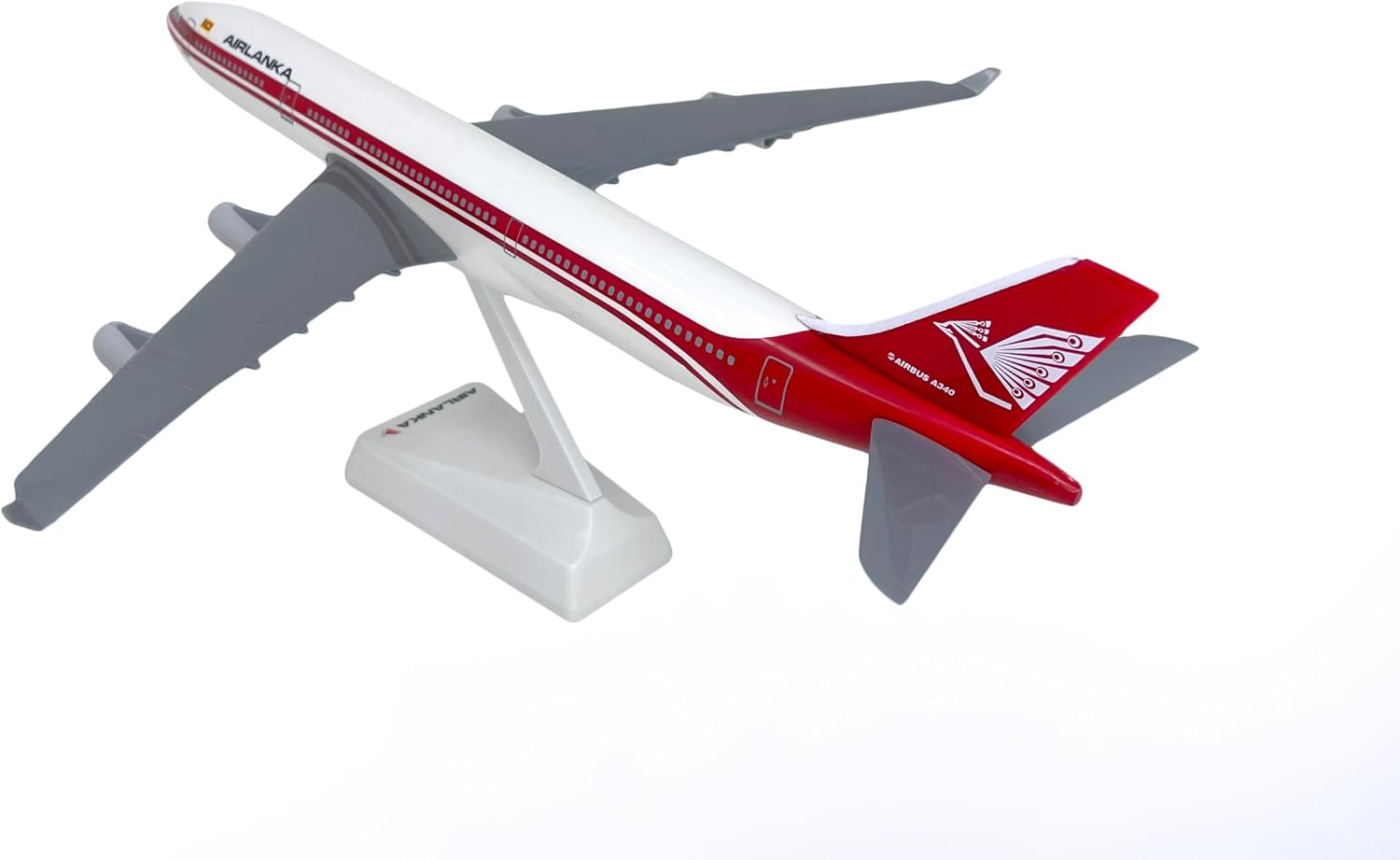 Air Lanka (79-99) A340-300 1:200 Scale - Plastic Snap-Fit Model Airplane - Collectible Replica of Air Lanka Airlines Aircraft - Part# AAB-34030H-011 image 2