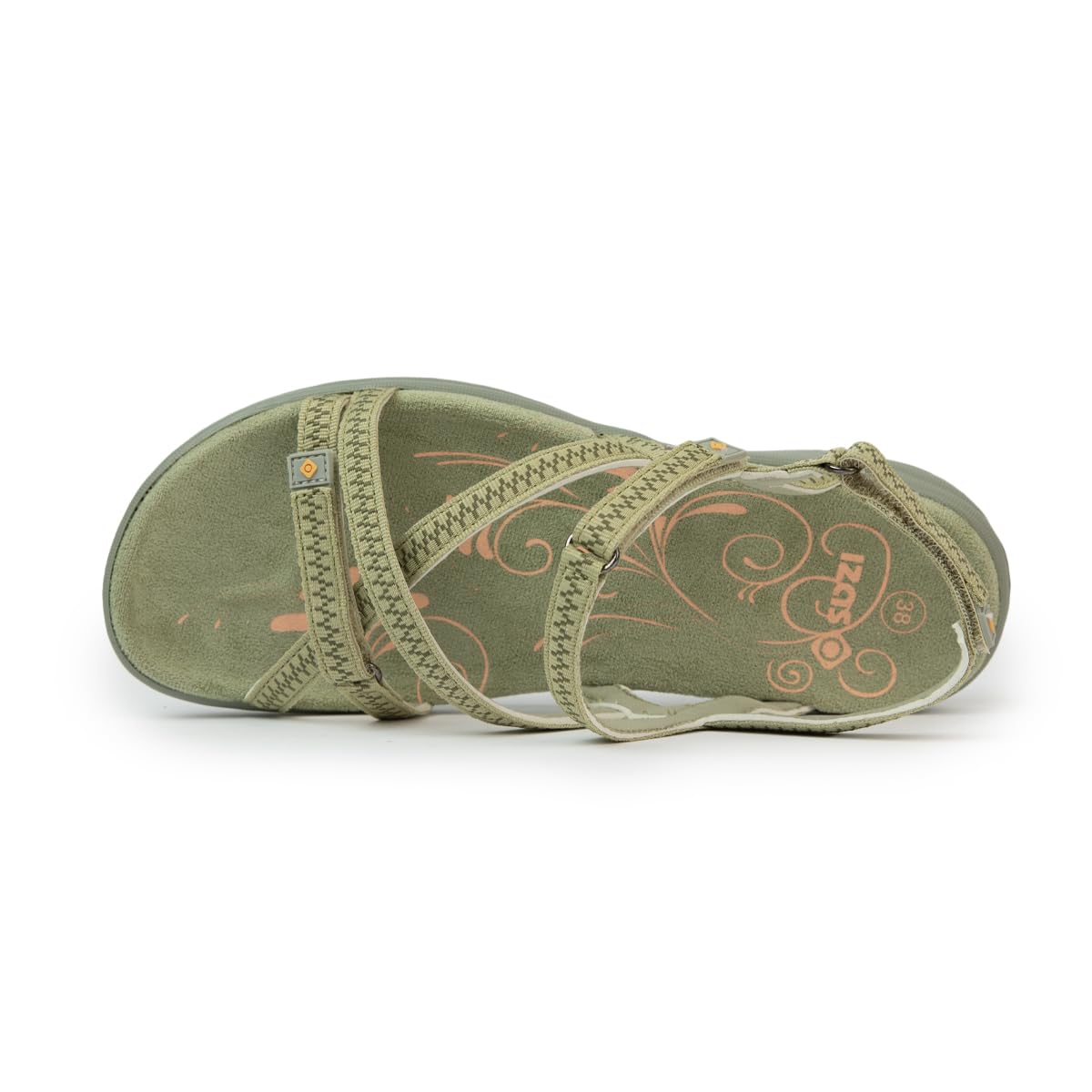 Izas Tencelle V4 Sandalias de Mujer para Verano para Senderismo y Trekking. Calzado de Caminar Deportivo y Cómodo. Sandalias Planas con 3 Ajustadores. Color Azul