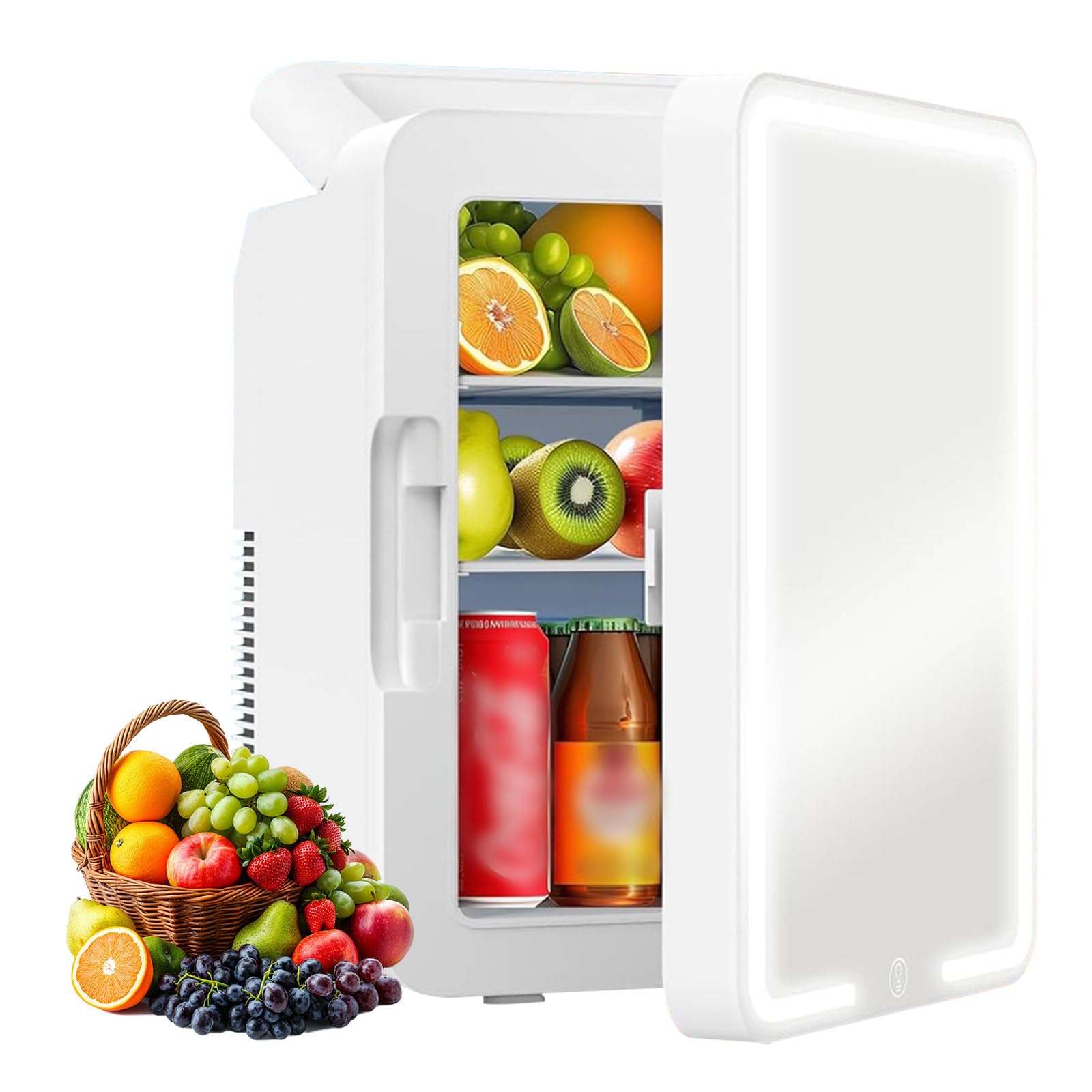DDongdongqiang v678-956120 0.3 cu ft Compact Fridge White