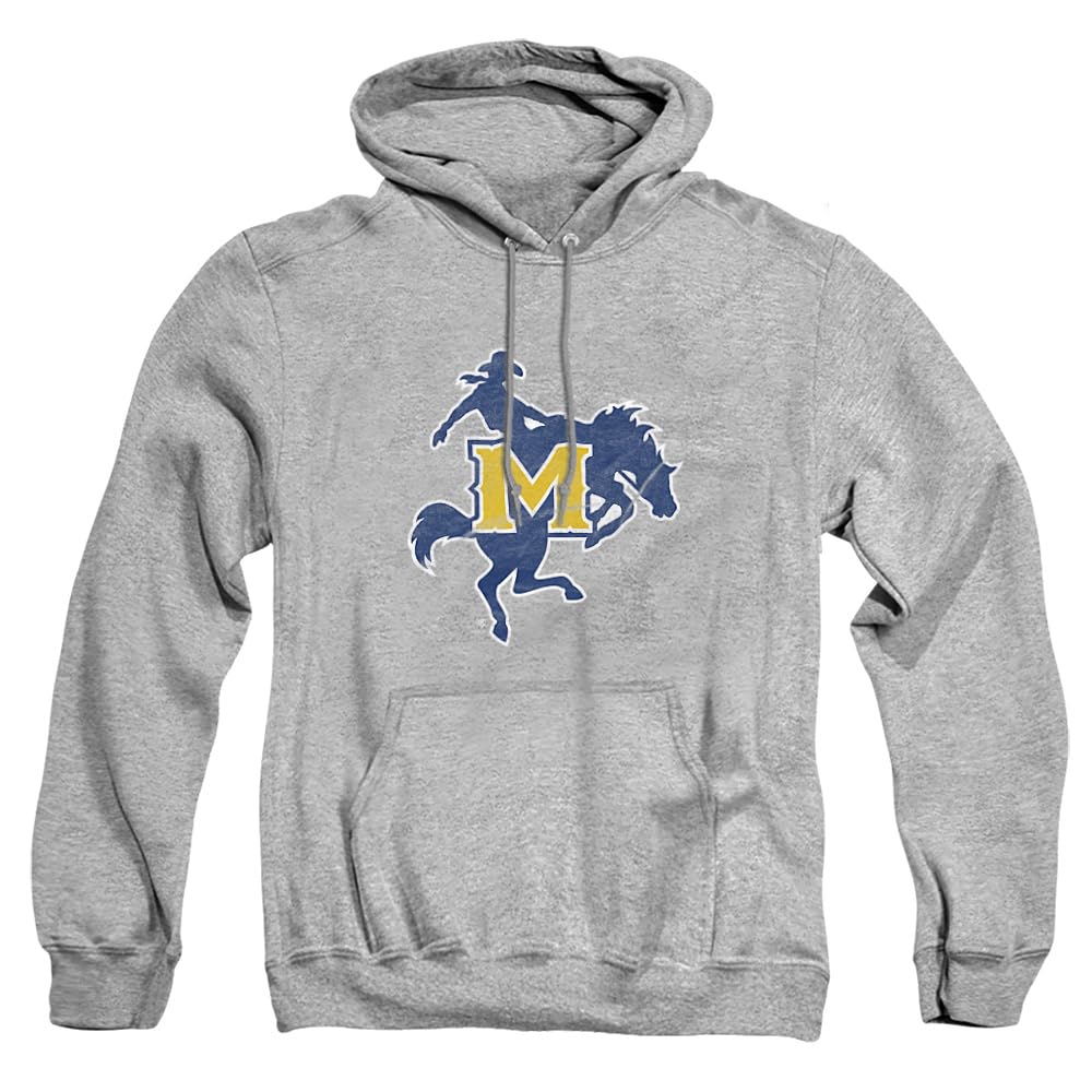 LOGOVISION Official Collegiate Distressed Primary Logo Adult Pullover Hoodie Collection — view 29
