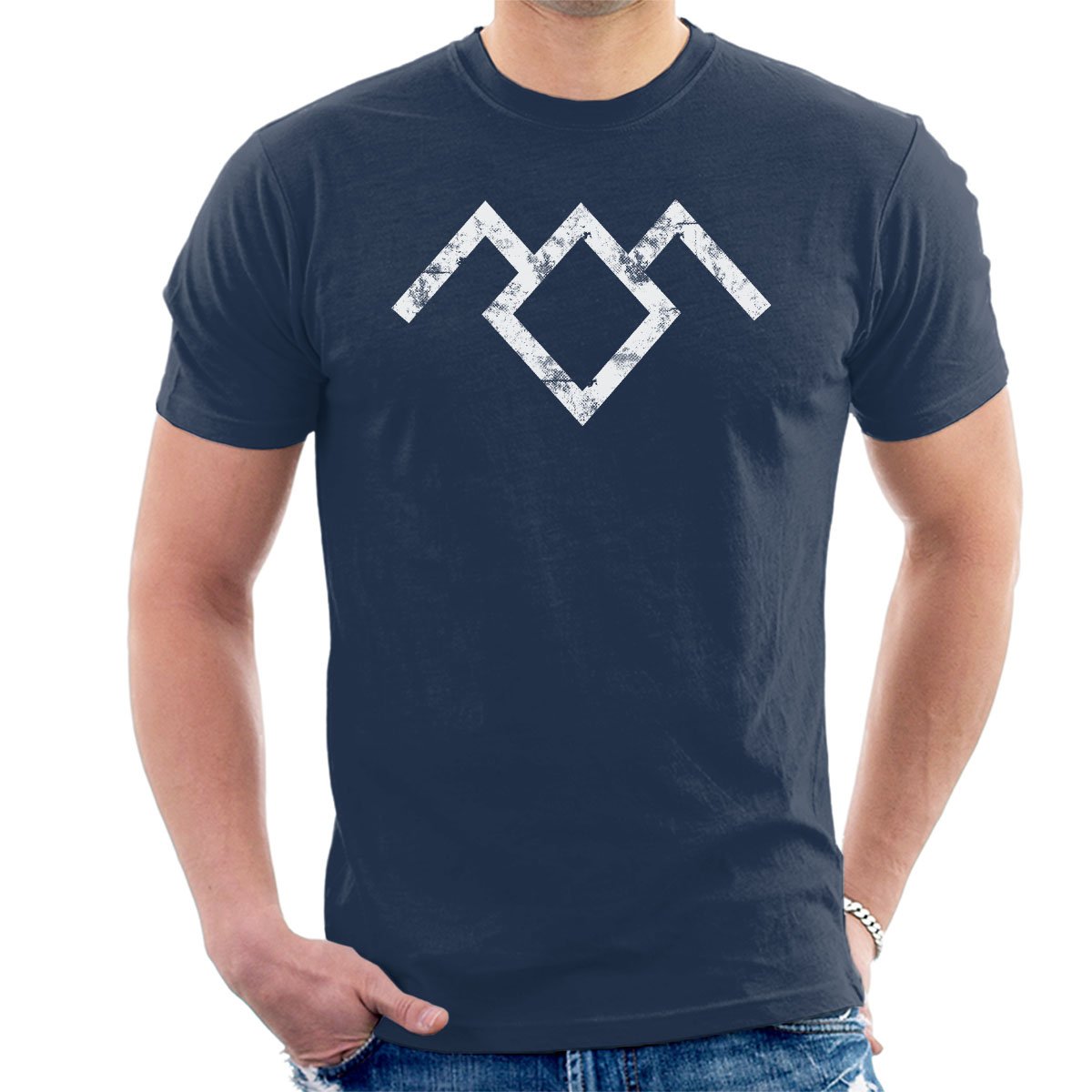 Cloud City 7 Men's Blue Owl Symbol Twin Peaks T-Shirt