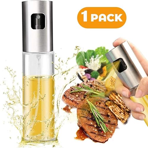 Miniatura 8 de Botella rociadora Mister de aceite de oliva para cocinar, bomba de aceite de vidrio de grado alimenticio, pulverizador transparente, dispensador de