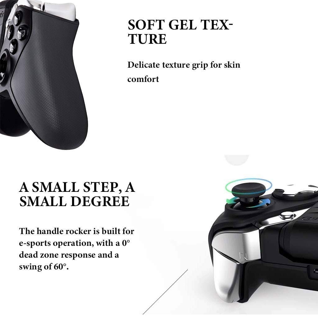 Kontrolery gamepada, bezprzewodowy kontroler do gier, joystick gamepad z podwójnym wibracją kontroler PC do PC/PS3/Android/iOS/TV Box, czarny