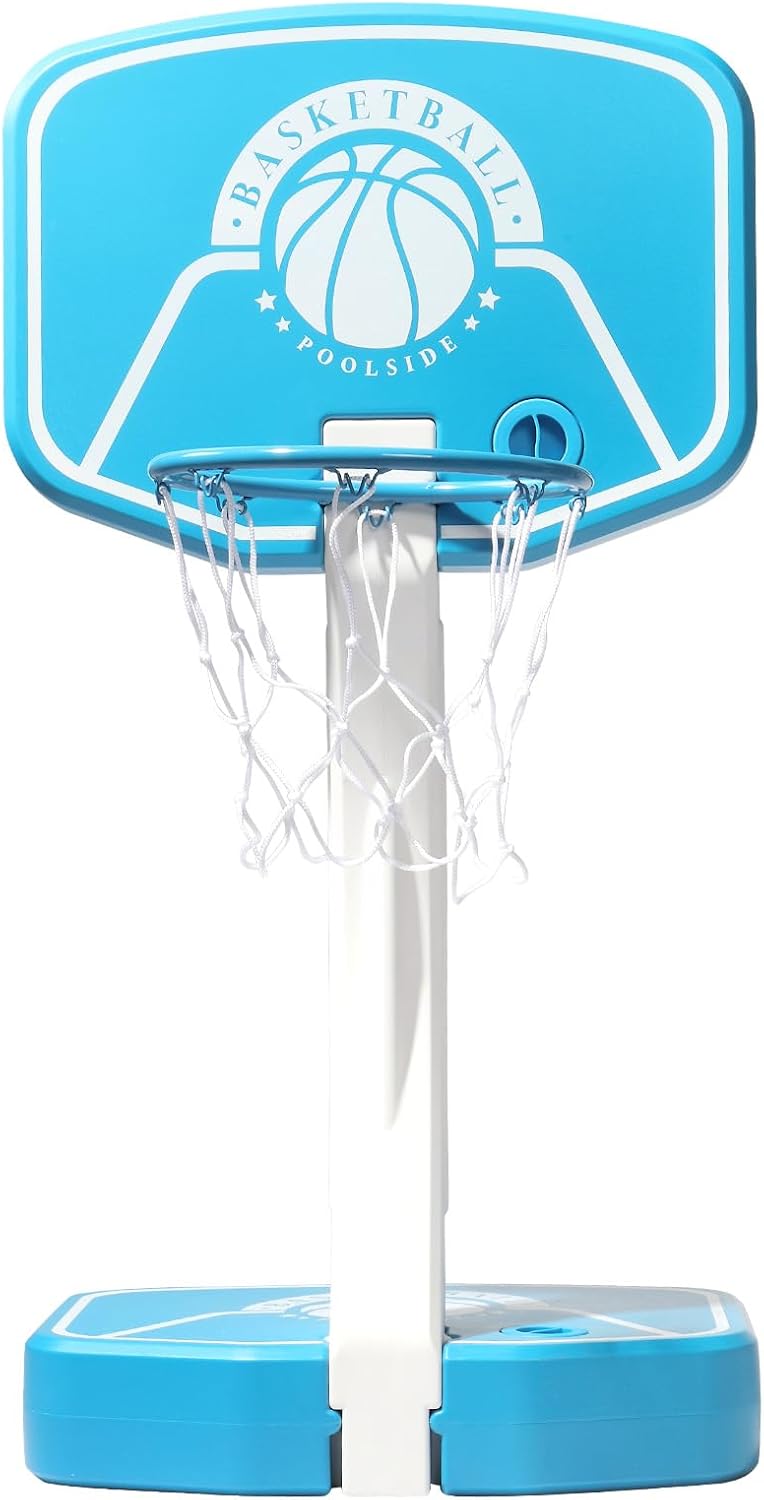 Poolside Basketball Stand