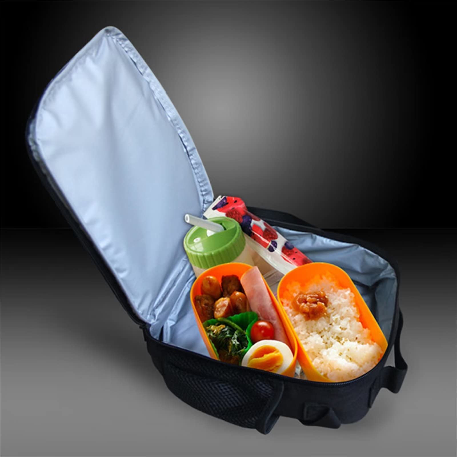Dolyues Juego de bolsas escolares para niñas y niños, bolsa de libros de escuela primaria con bolsa de almuerzo y estuche para lápices, 3 piezas, dragón, Mochila infantil