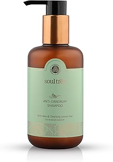 SoulTree Anti-Dandruff Shampoo With Aloe & Cleansing Lemon Peel | For Moderate Dandruff | 250ml