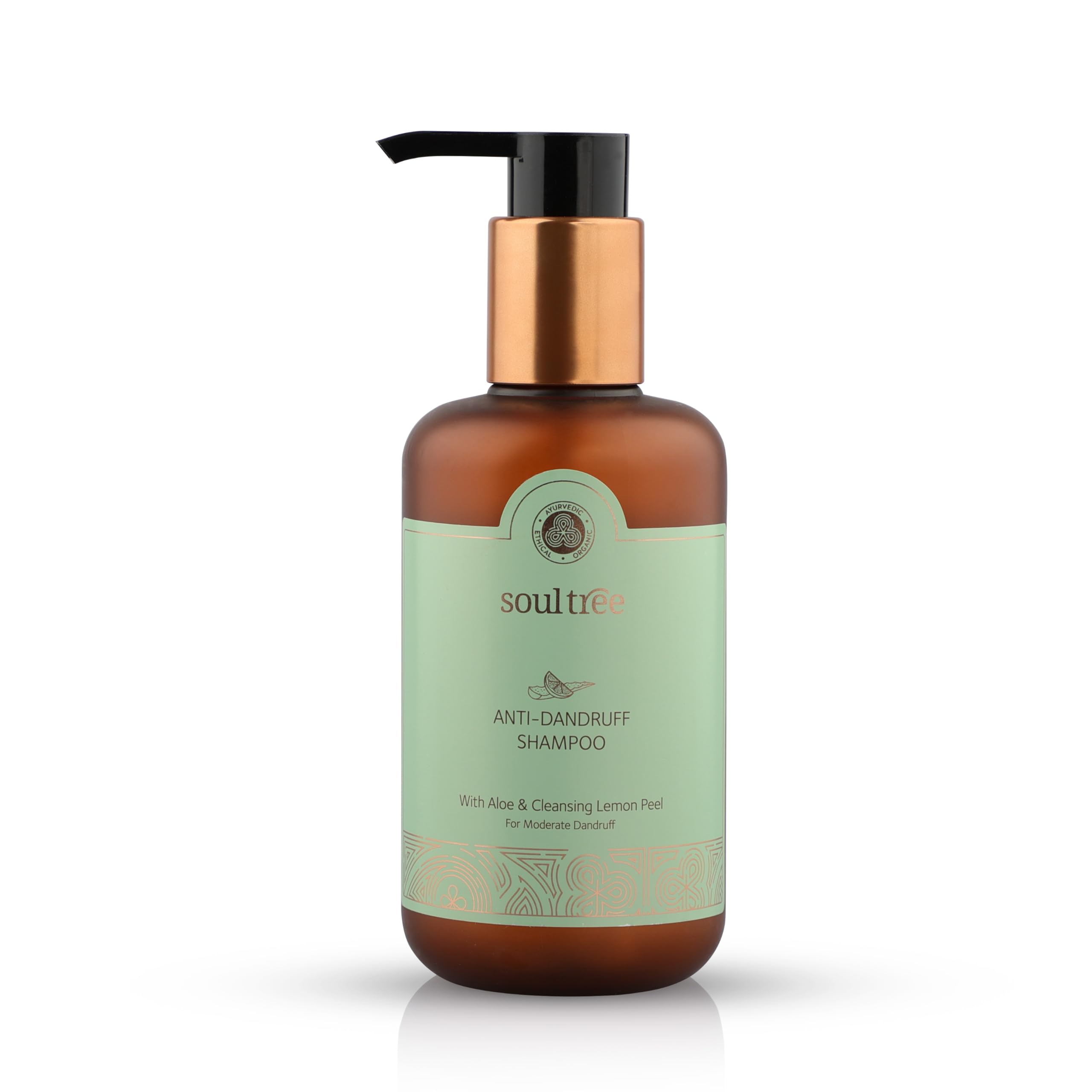 SoulTree Anti-Dandruff Shampoo With Aloe & Cleansing Lemon Peel | For Moderate Dandruff | 250ml