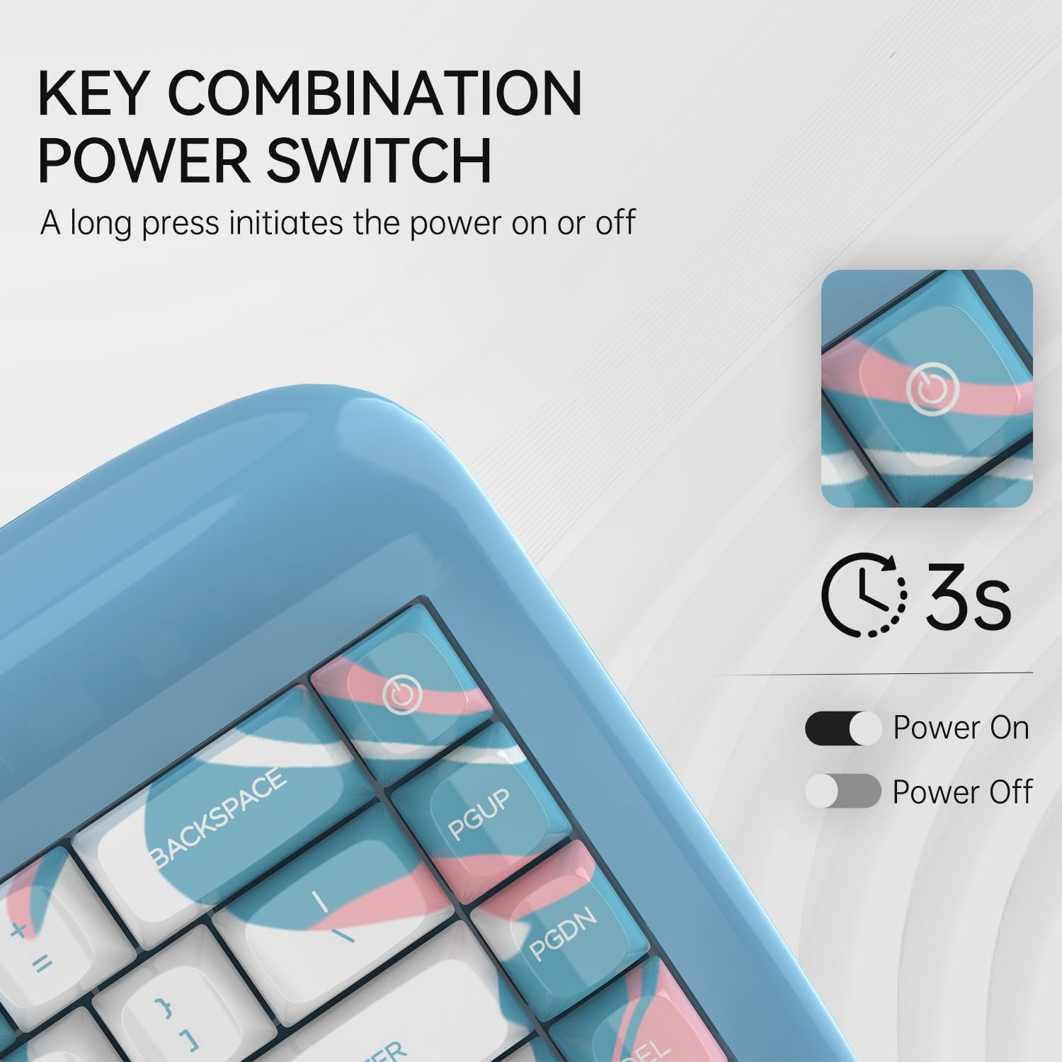 Amazon | CoolKiller VIVID67 65% ワイヤレス メカニカルキーボード