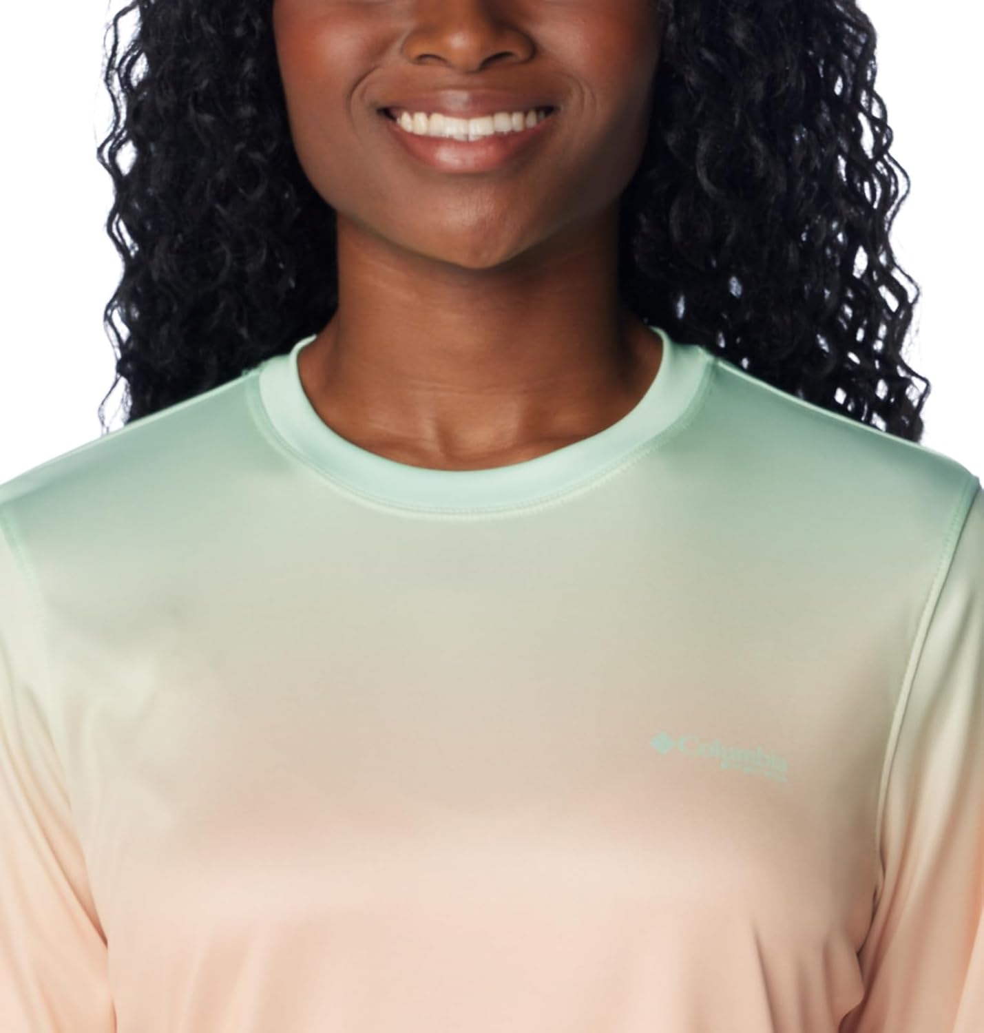 Columbia Womens Tidal Tee PFG Palm Rise - Image 4