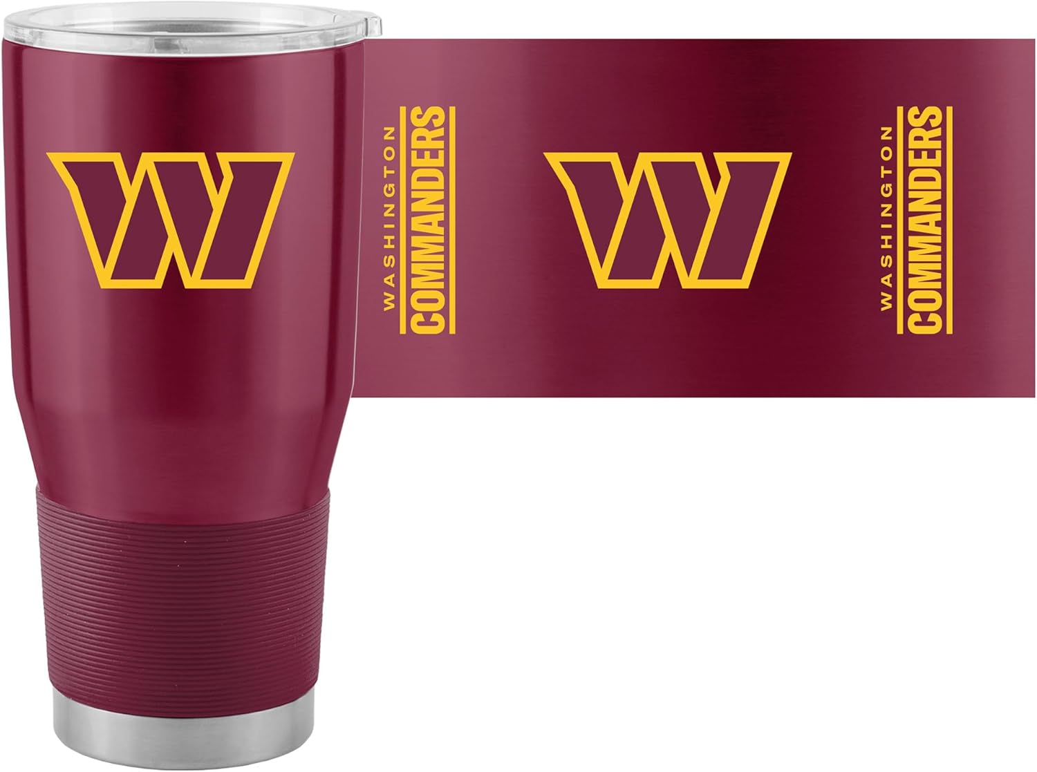 logobrands Washington Commanders 30oz. Gameday Stainless Tumbler - Image 3